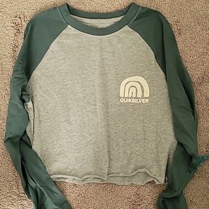 Quicksilver Cropped Long sleeve
